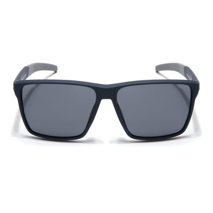 Wayfarer Polarized Sunglasses| Black Lens | Navy Blue Frame - PMG6751