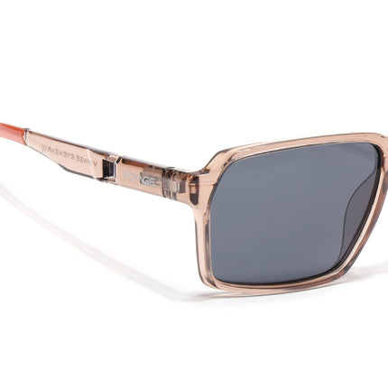 Wayfarer Polarized Sunglasses | Black Lens | Brown Frame - PMG6775