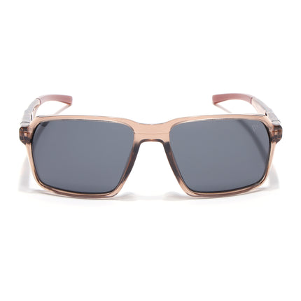 Wayfarer Polarized Sunglasses | Black Lens | Brown Frame - PMG6775
