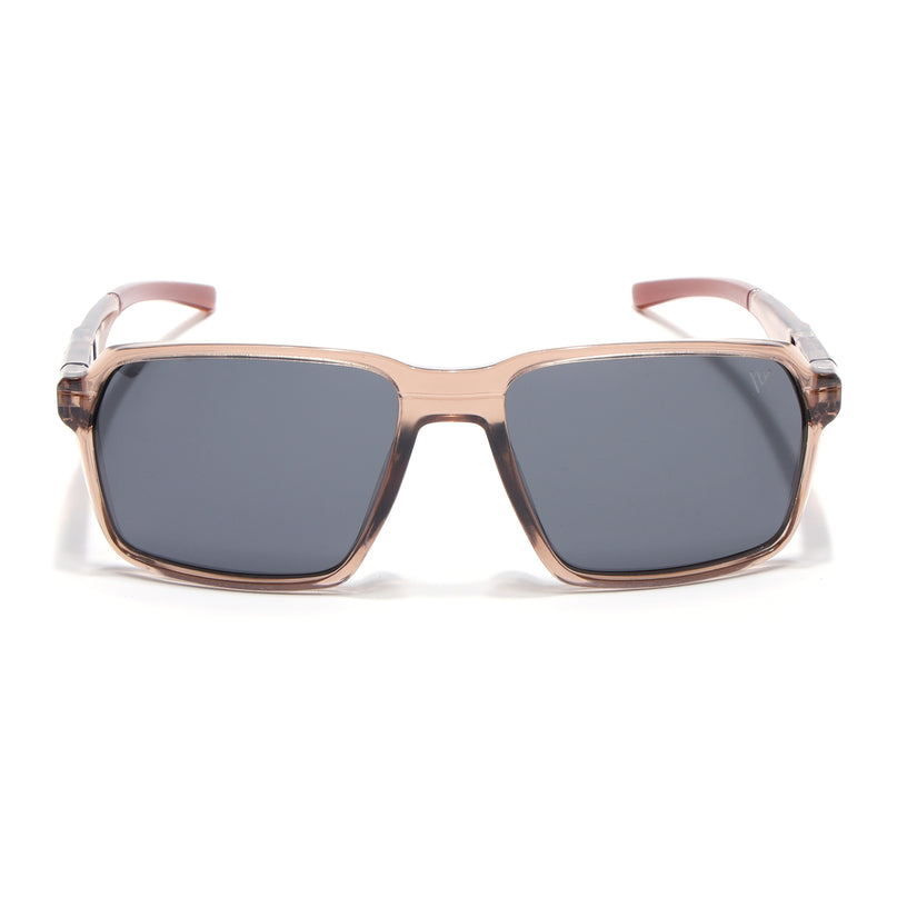 Wayfarer Polarized Sunglasses | Black Lens | Brown Frame - PMG6775
