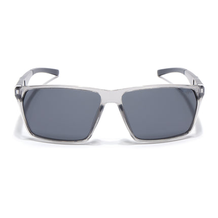 Wayfarer Polarized Sunglasses | Black Lens | Grey Frame - PMG6779