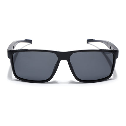 Wayfarer Polarized Sunglasses | Black Lens | Black Frame - PMG6783