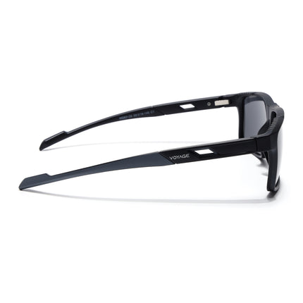 Wayfarer Polarized Sunglasses | Black Lens | Black Frame - PMG6783