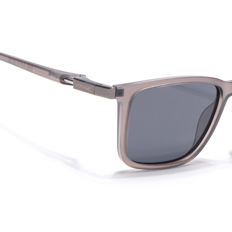 Beast | Grey Rectangle Polarized Sunglasses |  PMG6635