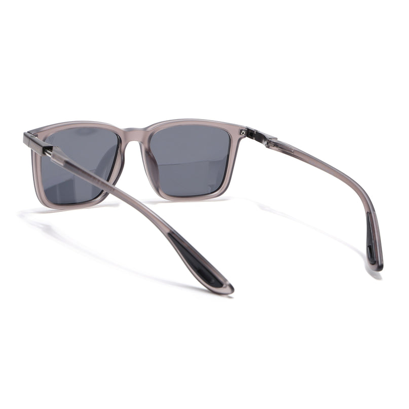 Beast | Grey Rectangle Polarized Sunglasses |  PMG6635