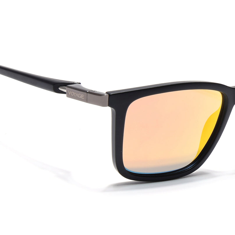 Beast | Multicolor Reflector Rectangle Polarized Sunglasses | PMG6638