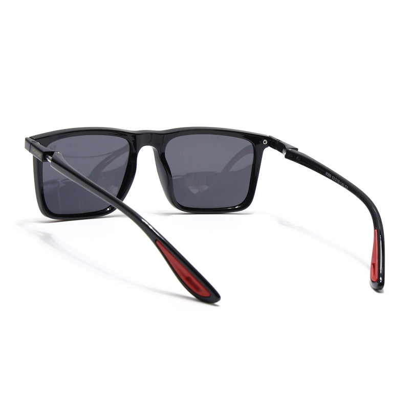 Beast 2.0 | Shine Black  Rectangle Polarized Sunglasses | PMG6646