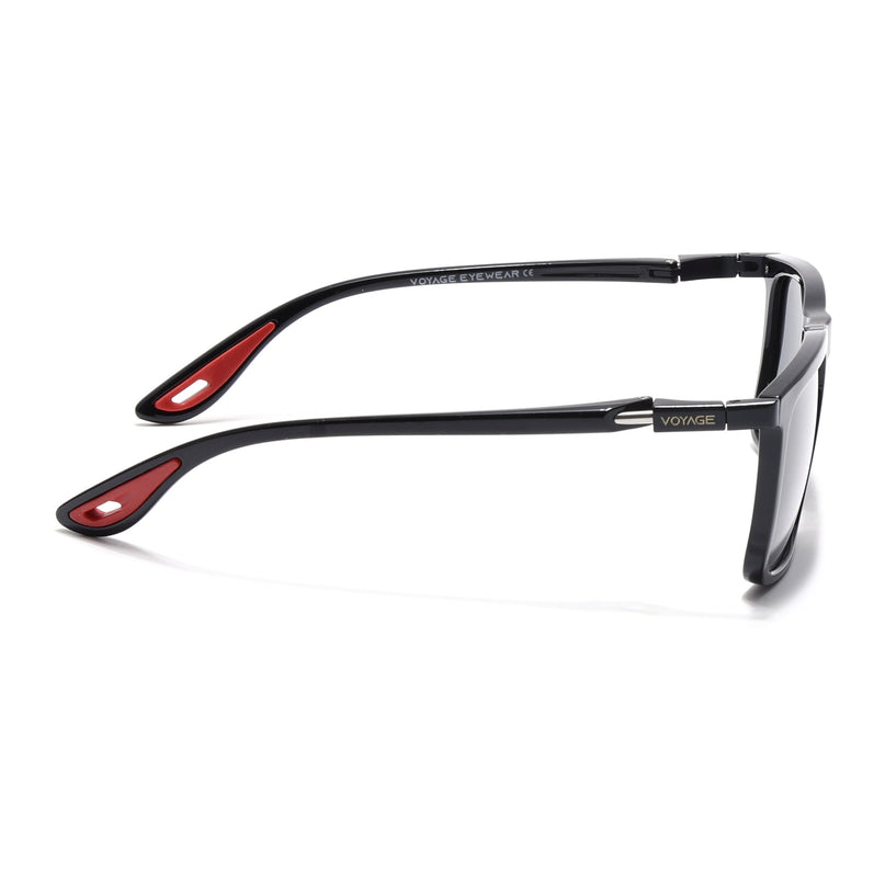 Beast 2.0 | Shine Black  Rectangle Polarized Sunglasses | PMG6646