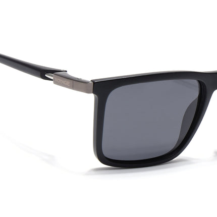 Beast 2.0 | Matt Black Rectangle Polarized Sunglasses | PMG6647