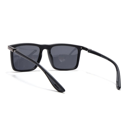 Beast 2.0 | Matt Black Rectangle Polarized Sunglasses | PMG6647