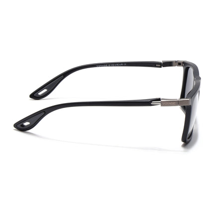 Beast 2.0 | Matt Black Rectangle Polarized Sunglasses | PMG6647