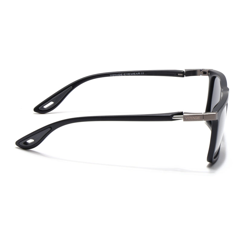 Beast 2.0 | Matt Black Rectangle Polarized Sunglasses | PMG6647