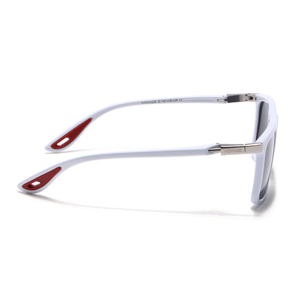 Beast 2.0 |White Rectangle Polarized Sunglasses | PMG6649