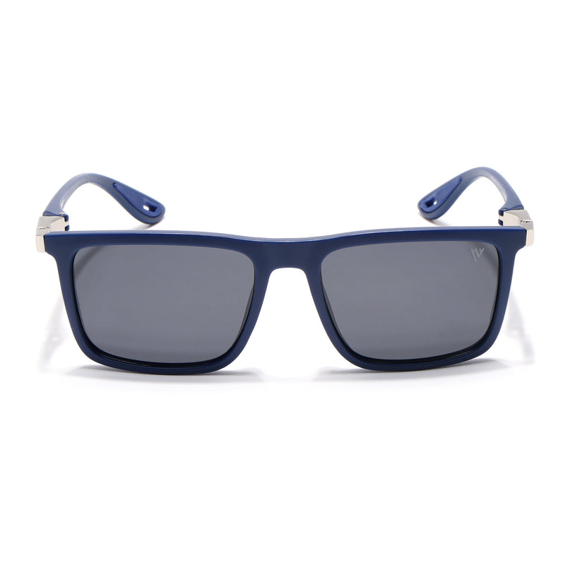Beast 2.0 | Blue Rectangle Polarized Sunglasses | PMG6650