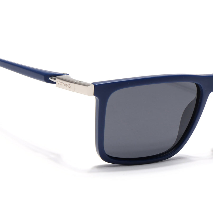 Beast 2.0 | Blue Rectangle Polarized Sunglasses | PMG6650