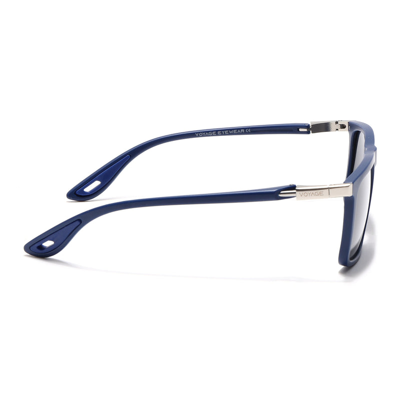 Beast 2.0 | Blue Rectangle Polarized Sunglasses | PMG6650