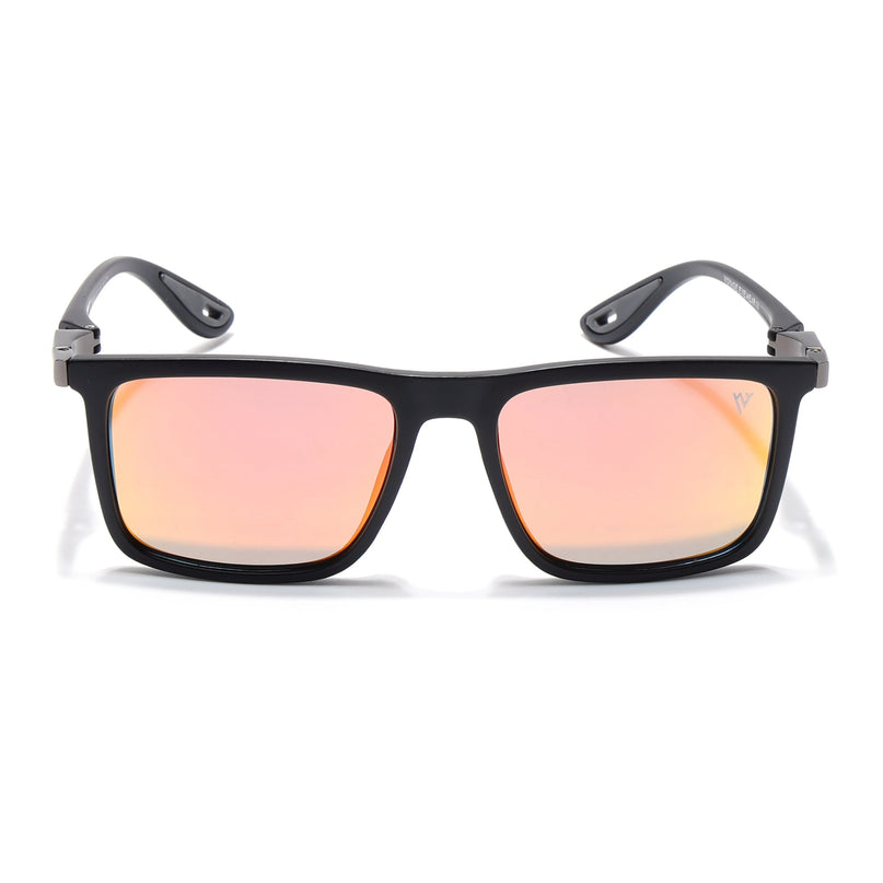 Beast 2.0 | Multicolor Reflector Rectangle Polarized Sunglasses | PMG6651