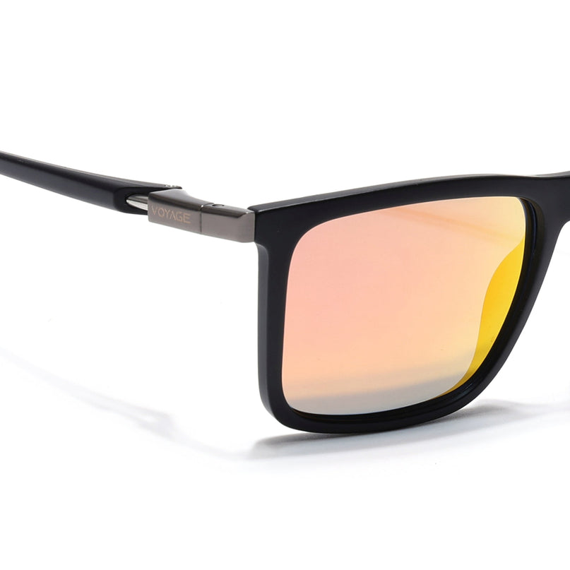 Beast 2.0 | Multicolor Reflector Rectangle Polarized Sunglasses | PMG6651