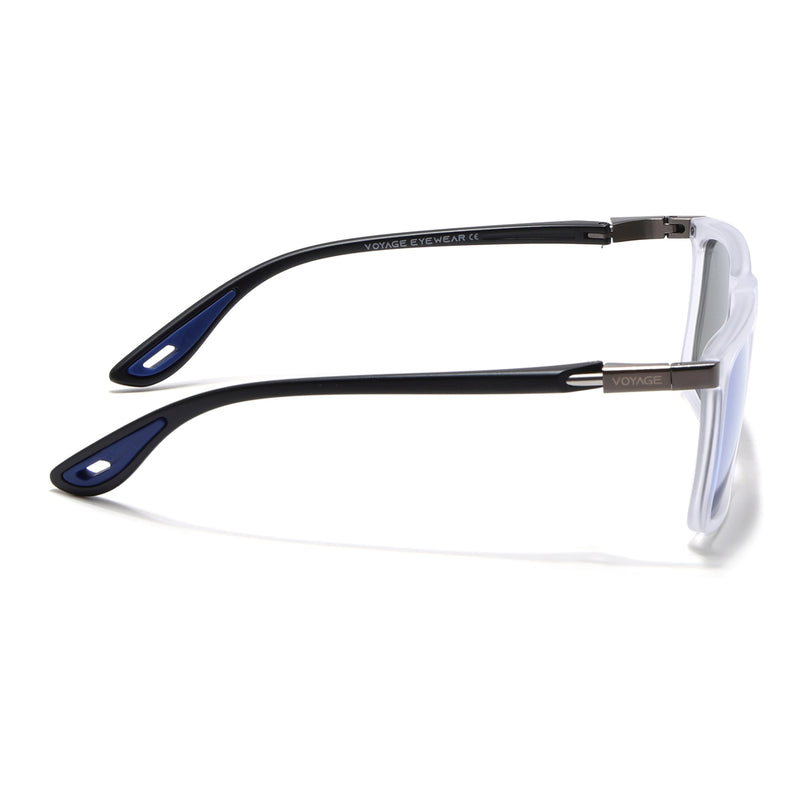 Beast 2.0 | Aqua Blue Reflector Rectangle Polarized Sunglasses | PMG6652