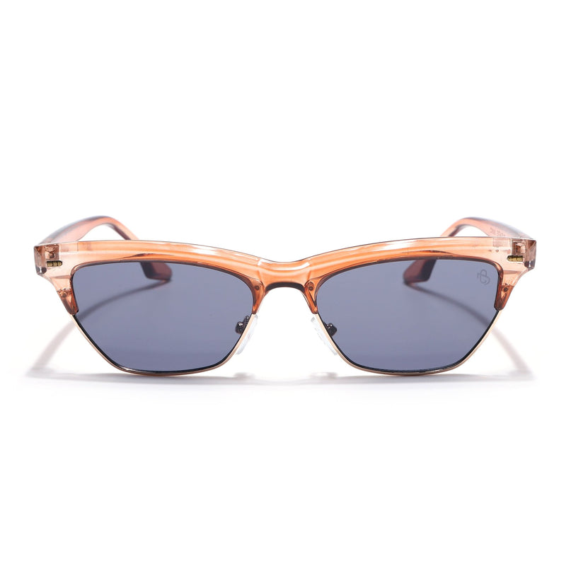 Eyejack Brown Cateye Sunglasses for Women (8583CL1253)