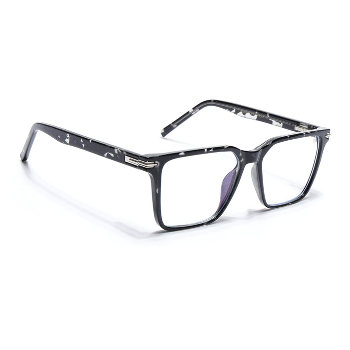 Voyage High Street Shine Black Square Eyeglasses for Men & Women (86002MG4934-C1)