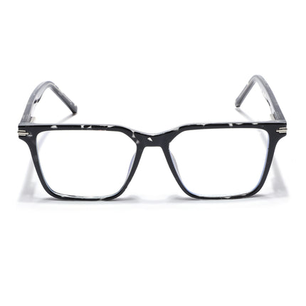 Voyage High Street Shine Black Square Eyeglasses for Men & Women (86002MG4934-C1)