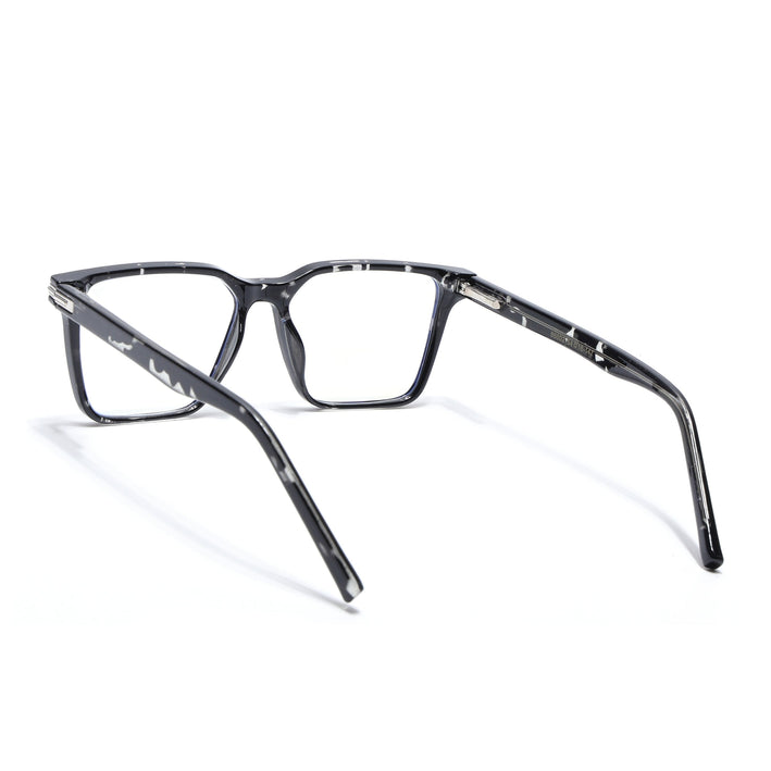 Voyage High Street Shine Black Square Eyeglasses for Men & Women (86002MG4934-C1)