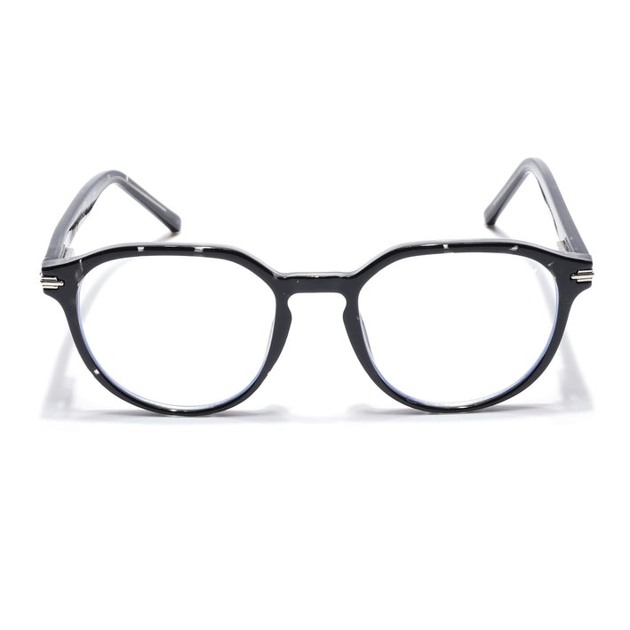 Voyage High Street Shine Black Square Eyeglasses for Men & Women (86003MG4939-C1)