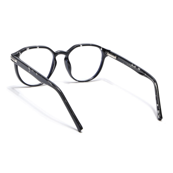 Voyage High Street Shine Black Square Eyeglasses for Men & Women (86003MG4939-C1)