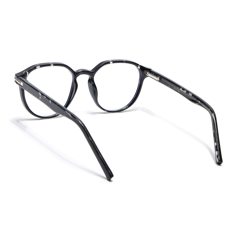 Voyage High Street Shine Black Square Eyeglasses for Men & Women (86003MG4939-C1)