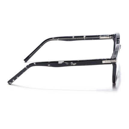Voyage High Street Shine Black Square Eyeglasses for Men & Women (86003MG4939-C1)