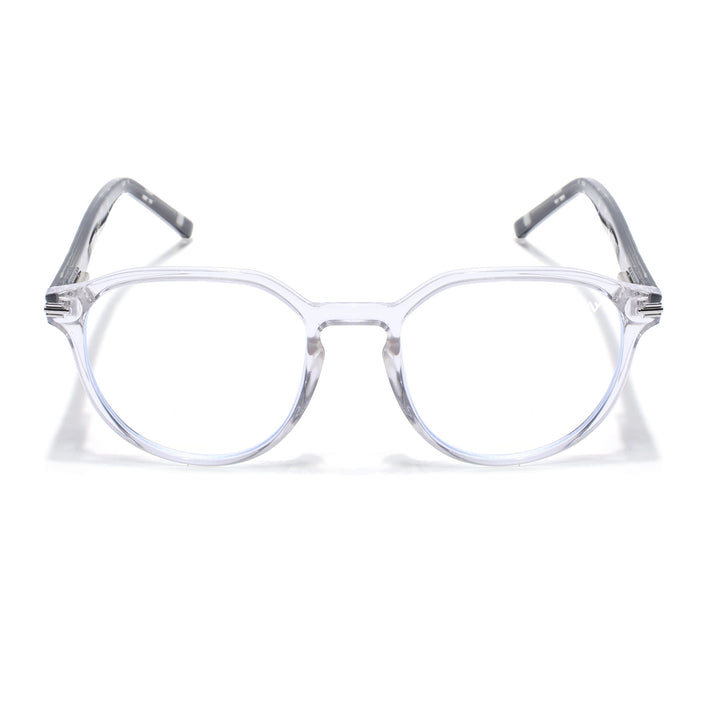 Voyage High Street Transparent Square Eyeglasses for Men & Women (86003MG4941-C3)
