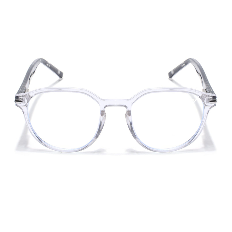 Voyage High Street Transparent Square Eyeglasses for Men & Women (86003MG4941-C3)