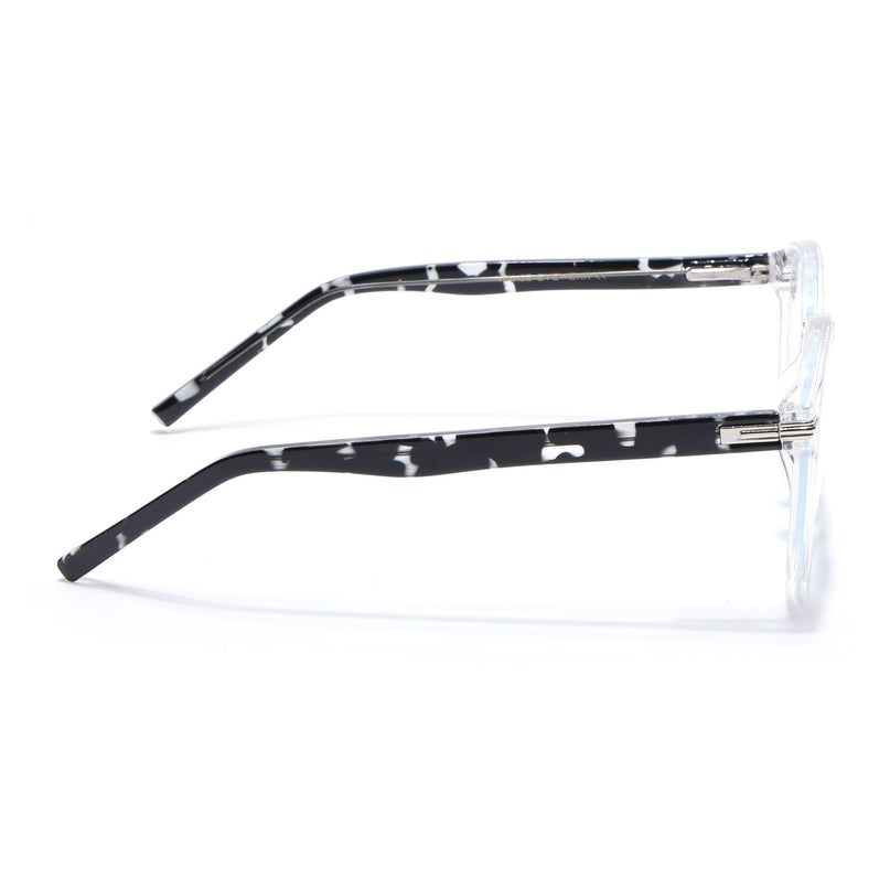 Voyage High Street Transparent Square Eyeglasses for Men & Women (86003MG4941-C3)