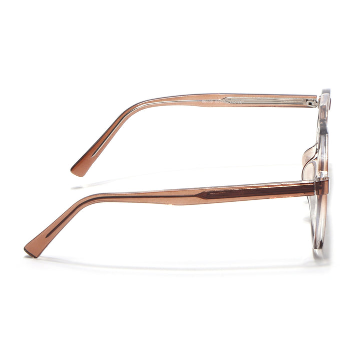 Voyage Brown Wayfarer Eyeglasses for Men & Women - MG4154
