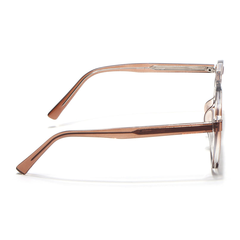 Voyage Brown Wayfarer Eyeglasses for Men & Women - MG4154