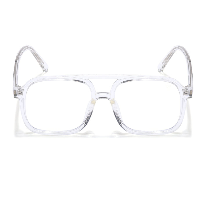 Voyage Clear Wayfarer Eyeglasses for Men & Women - MG4155