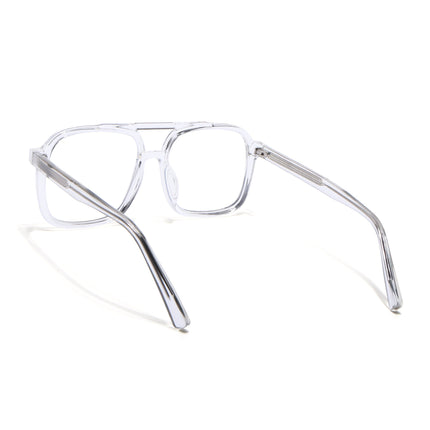 Voyage Clear Wayfarer Eyeglasses for Men & Women - MG4155