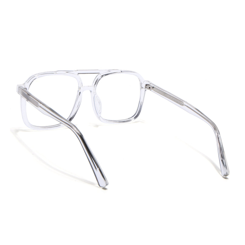 Voyage Clear Wayfarer Eyeglasses for Men & Women - MG4155