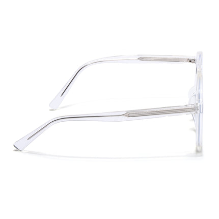 Voyage Clear Wayfarer Eyeglasses for Men & Women - MG4155