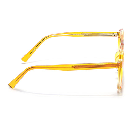 Voyage Orange Wayfarer Eyeglasses for Men & Women - MG4156