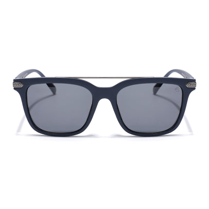 Eyejack Blue Wayfarer Polarized Sunglasses for Men & Women (868PCL2138)