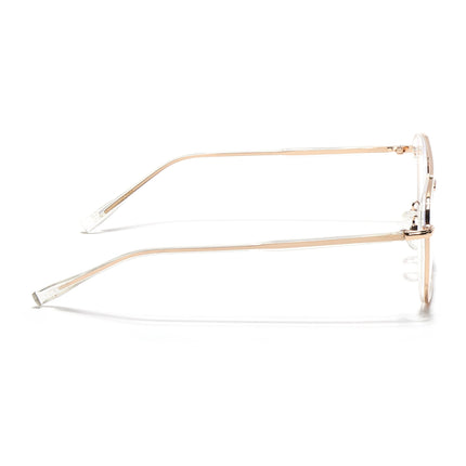 Voyage Maverick Golden Wayfarer Eyeglasses for Men & Women - MG4704-C3