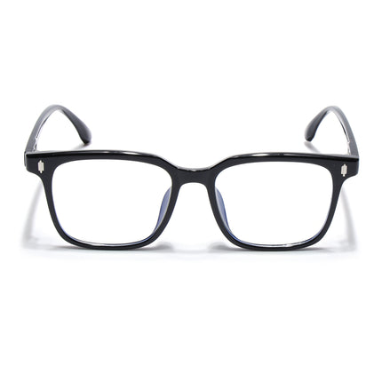 Voyage Air Shine Black Square Eyeglasses for Men & Women - MG4593-C1