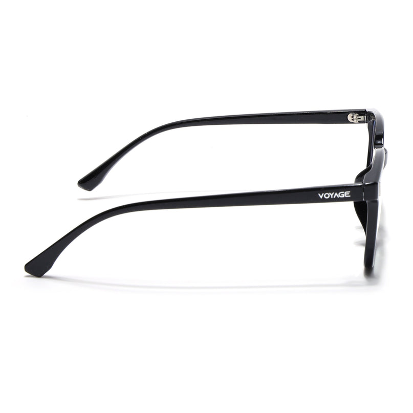 Voyage Air Shine Black Square Eyeglasses for Men & Women - MG4593-C1