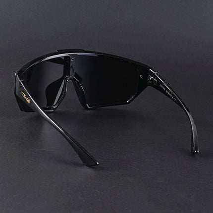 Falcon | Black Wrap Around Polarized Sunglasses | PMG5858