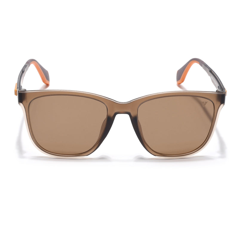 Active Brown Wayfarer Polarized Sunglasses - PMG4466