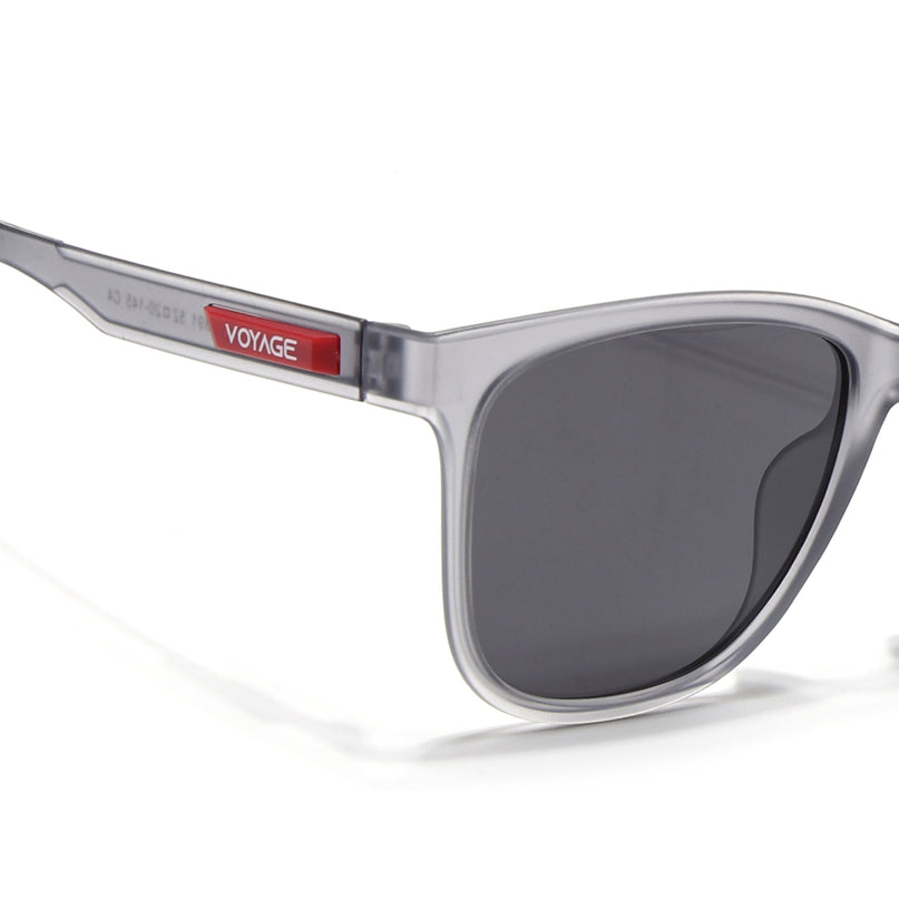 Active Grey Wayfarer Polarized Sunglasses - PMG4467