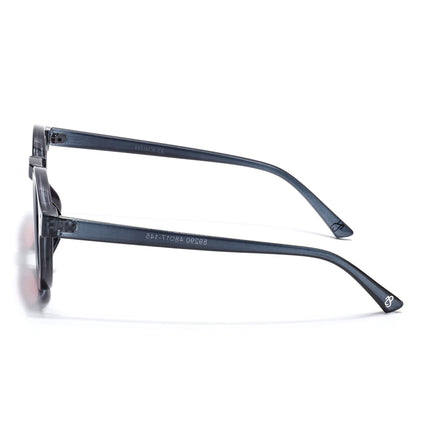 Eyejack Blue Round Sunglasses for Men & Women (89290CL2190)