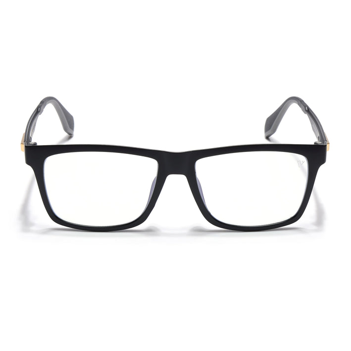 Voyage Exclusive Black Wayfarer Eyeglasses for Men & Women - MG4478-C1